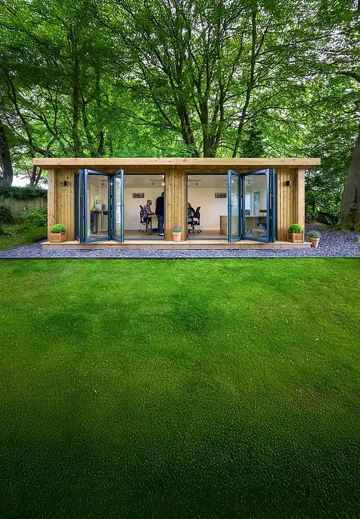 Wooden Pod Workspace