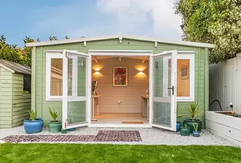 Gold Tier Garden Office